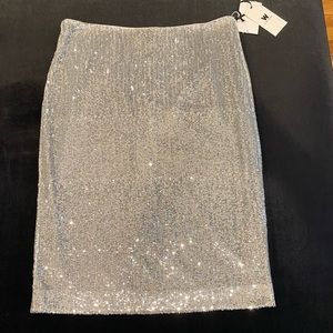 NWT W By Worth Sequin Skirt